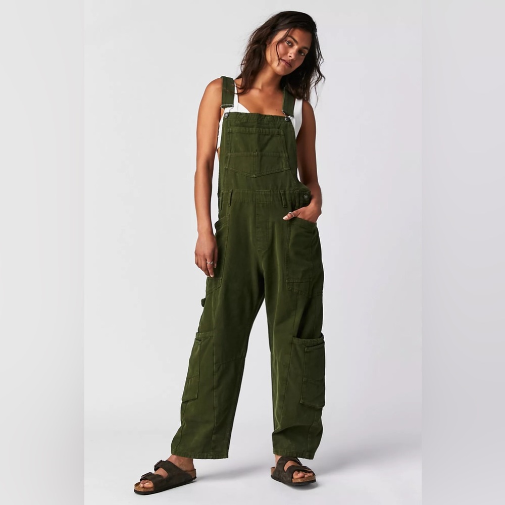 NWT Free People Rayna Carpenter Overalls S